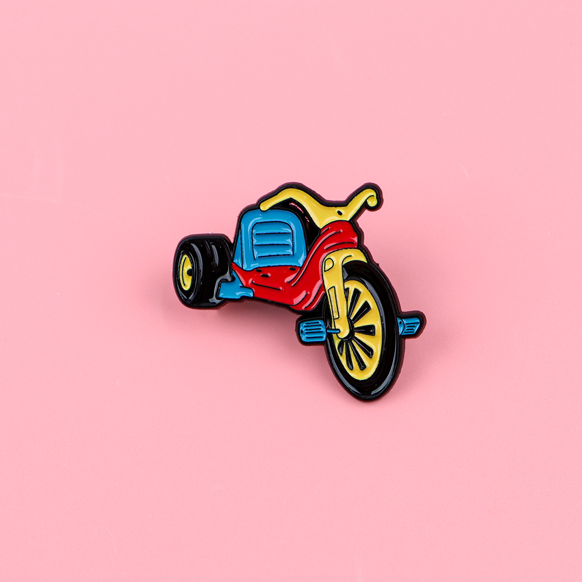 Vintage Collector - Retro Bicycle Enamel Pin Vintage Brooch