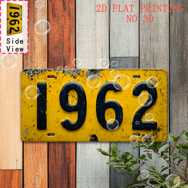 Vintage Collectible Plates - 2D Flat - [2D Flat] 1pc