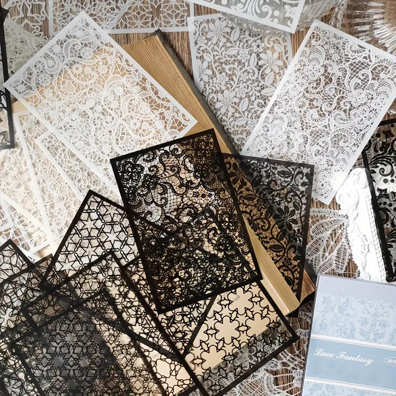 Vintage Collectible Books - 30pcs, Vintage Style Black And White