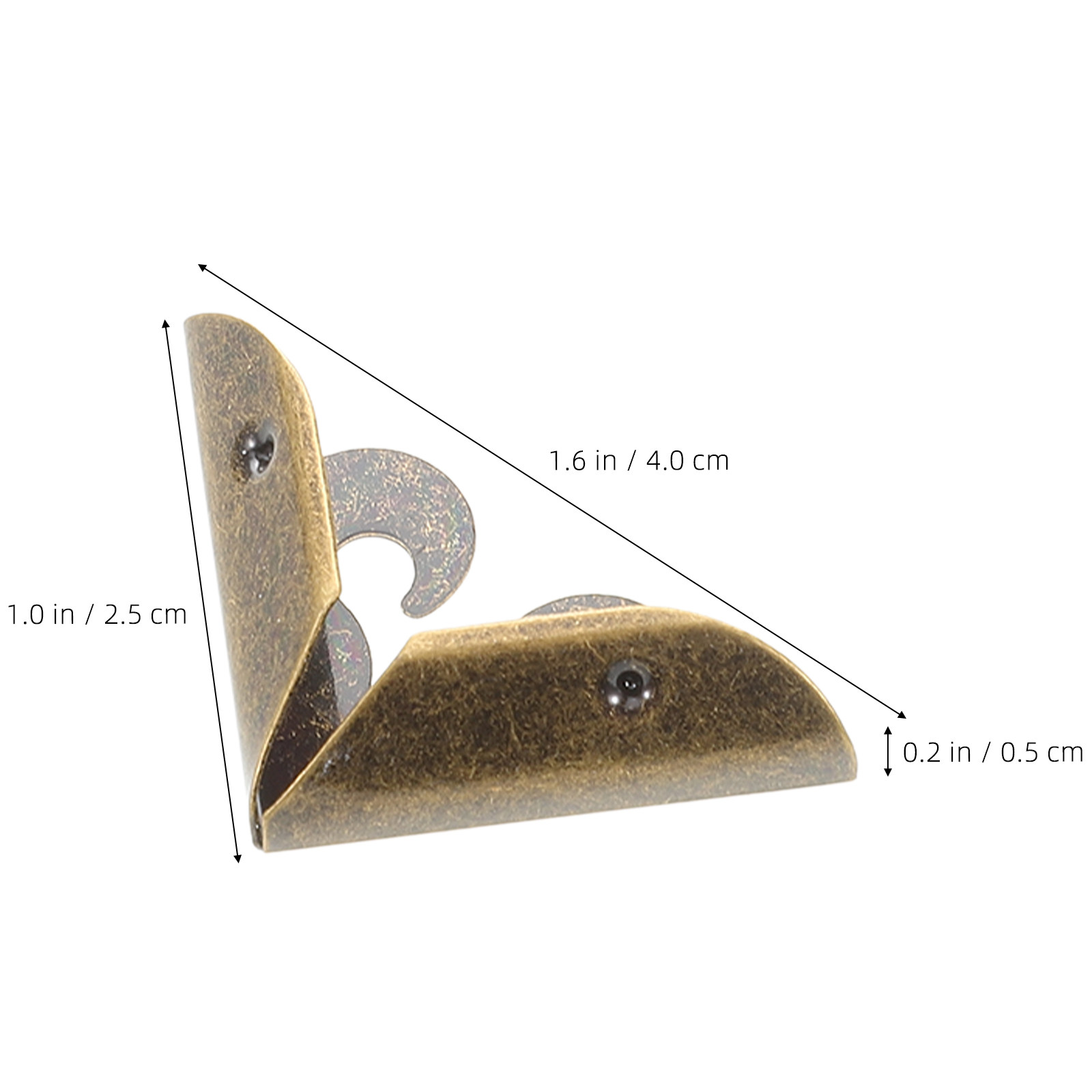 10Pcs Metal Book Corner Protec - Vintage Collectible Books のレビューと価格