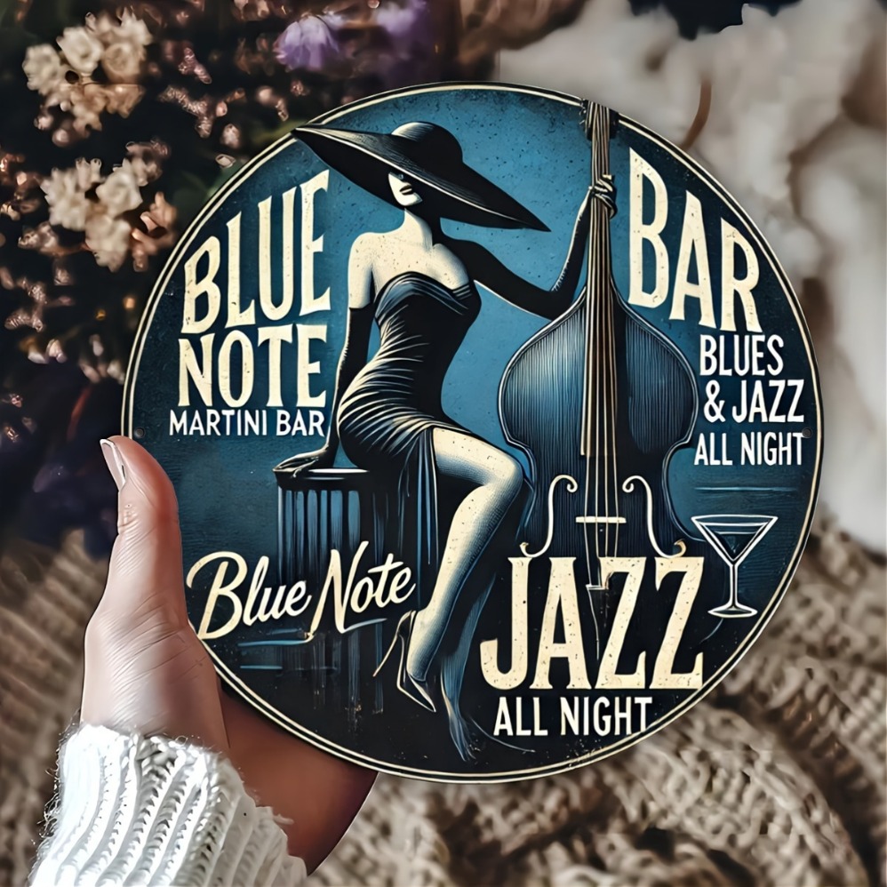 Blue Note Jazz Martini Bar Vin - Vintage Collectible Plates のレビューと価格