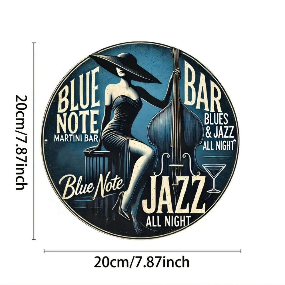 Blue Note Jazz Martini Bar Vin - Vintage Collectible Plates のレビューと価格