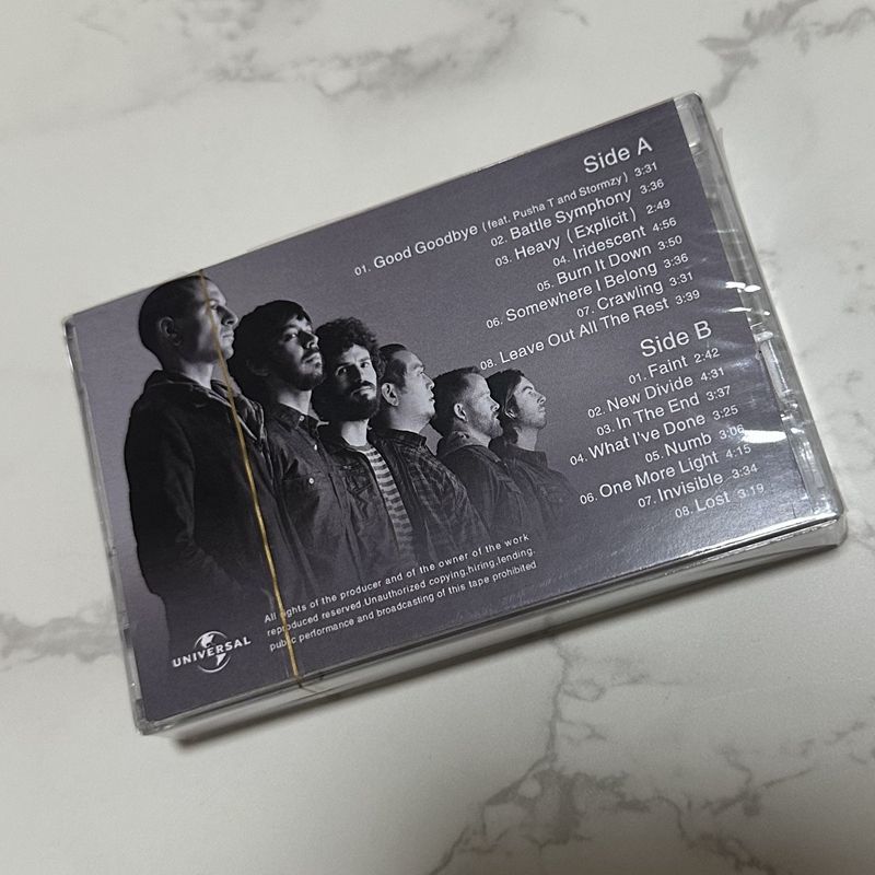 Linkin Park Band Music Cassett - Vintage Collector のレビューと価格