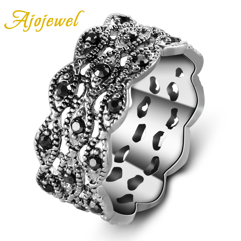 Ajojewel 3 Layer Rhinestone Ri - Vintage Collectible Items のレビューと価格
