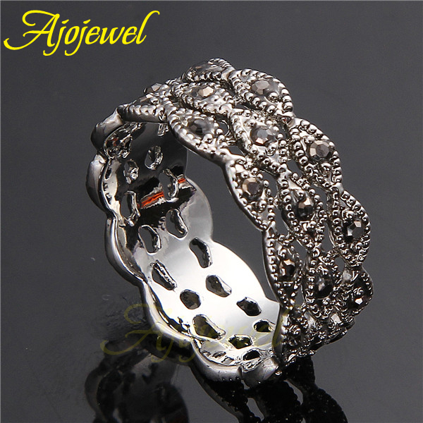 Ajojewel 3 Layer Rhinestone Ri - Vintage Collectible Items のレビューと価格