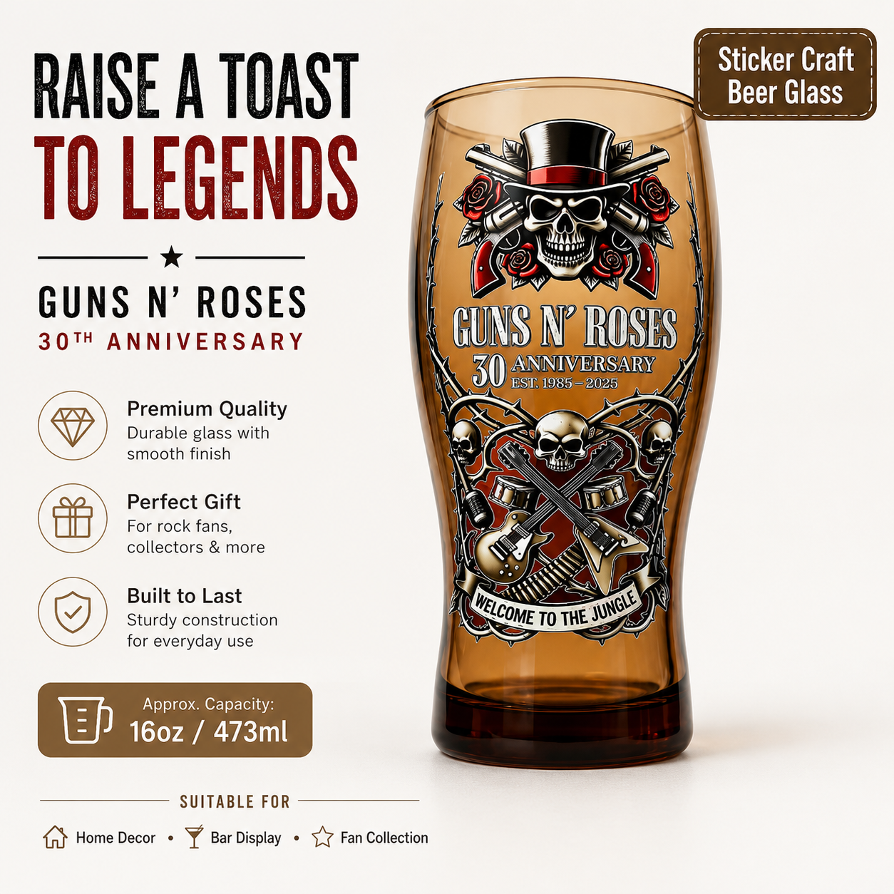 Guns N' Roses 30th Anniversary - Vintage Collectible Guns のレビューと価格