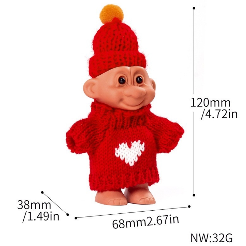Indian Ugly Baby PVC Lucky Col - Vintage Collectible Baby Dolls のレビューと価格
