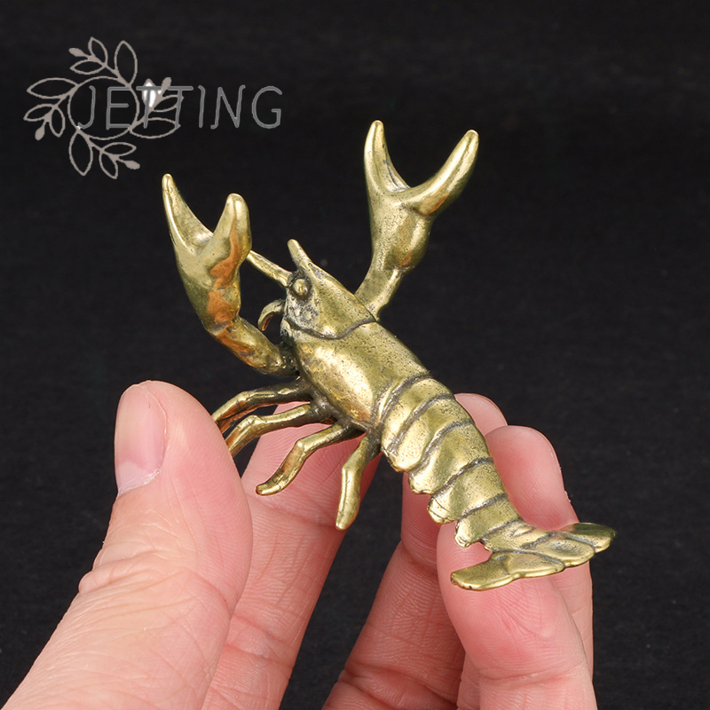 (SMTGDP11)Solid Brass Crayfish - Vintage Collectible Furniture のレビューと価格