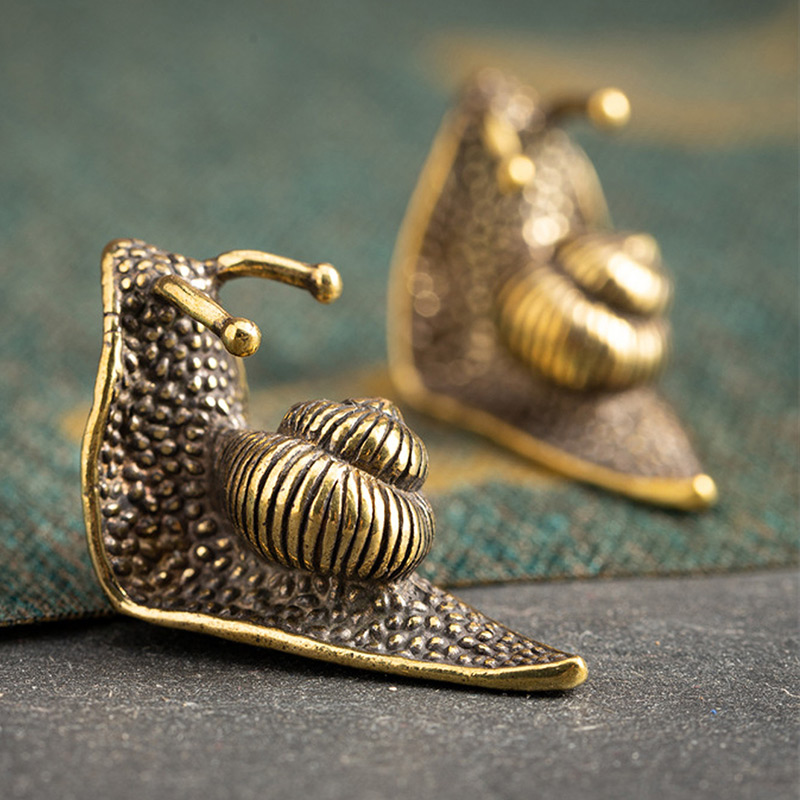 Vintage Pure Copper Brass Snai - Vintage Collectible Furniture のレビューと価格