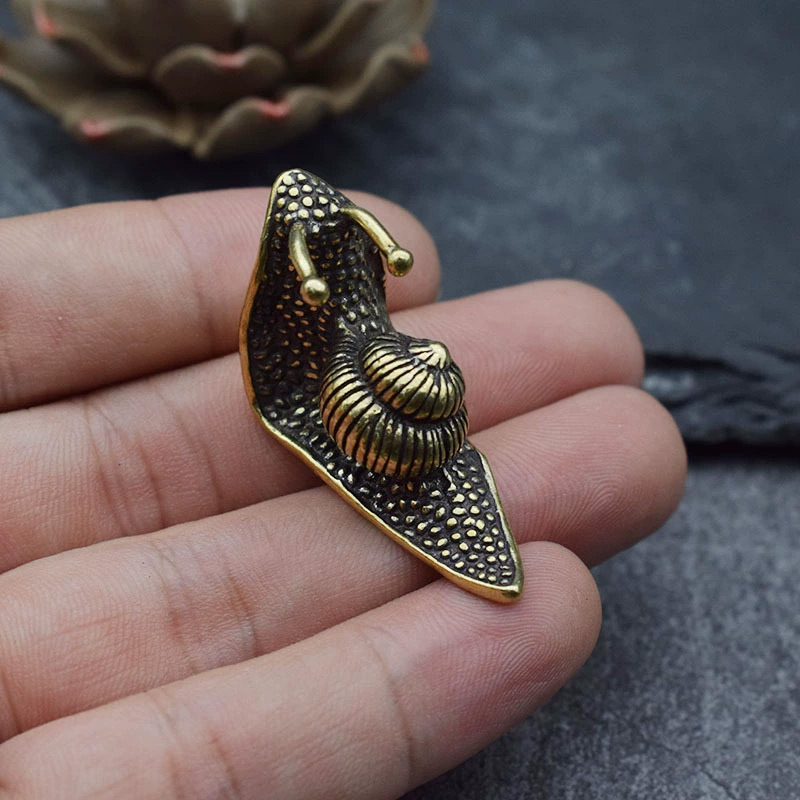 Vintage Pure Copper Brass Snai - Vintage Collectible Furniture のレビューと価格