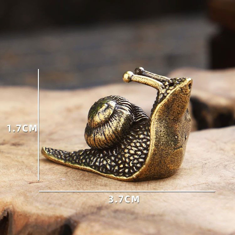 Vintage Pure Copper Brass Snai - Vintage Collectible Furniture のレビューと価格