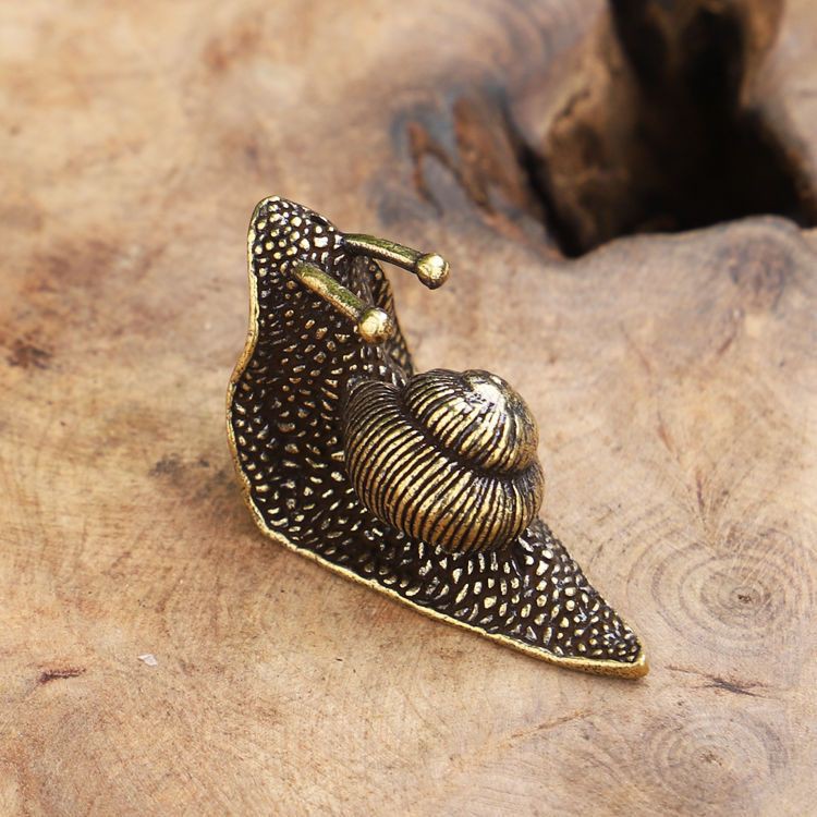 Vintage Pure Copper Brass Snai - Vintage Collectible Furniture のレビューと価格