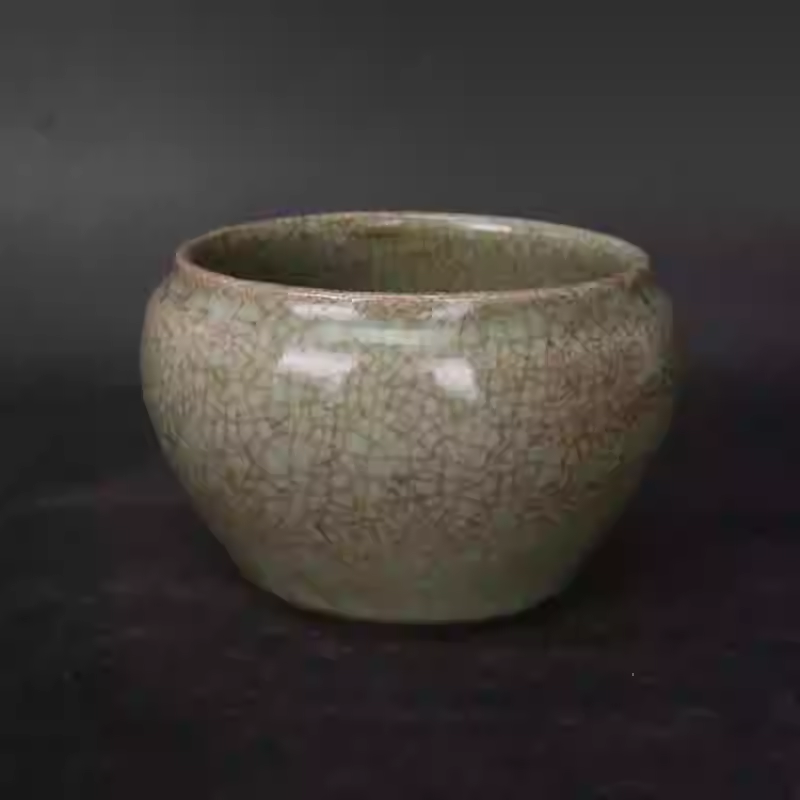 Handmade Ming-Style Crackle Gl - Vintage Collectible Furniture のレビューと価格