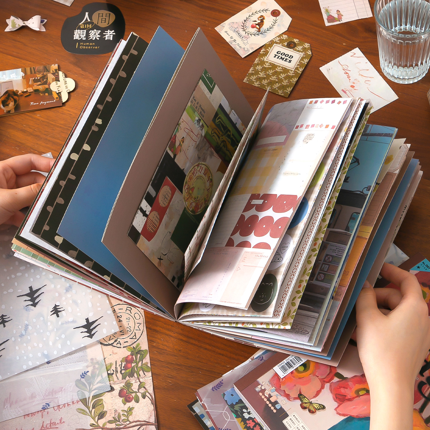 64 sheets Vintage style with n - Vintage Collectible Books のレビューと価格