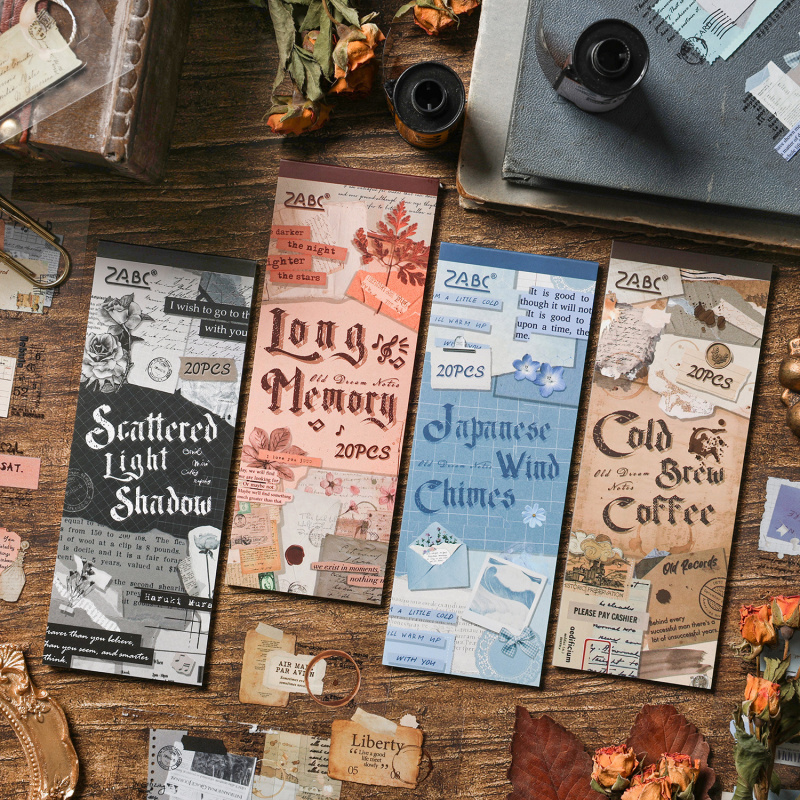 20pcs/lot Vintage Die-Cut Stic - Vintage Collectible Books のレビューと価格
