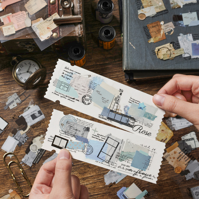 20pcs/lot Vintage Die-Cut Stic - Vintage Collectible Books のレビューと価格