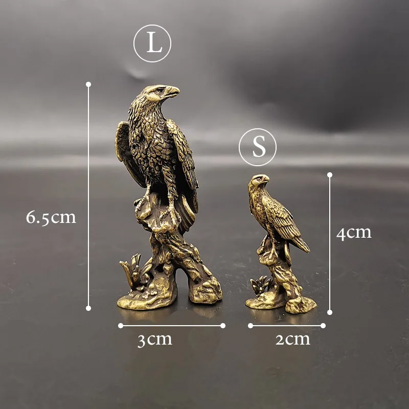 New Brass Eagle Statue Vintage - Vintage Collectible Items のレビューと価格