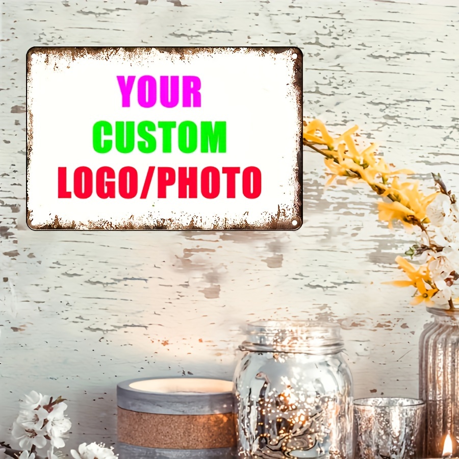 Custom Your Logo/Photo Metal T - Vintage Collectible Plates のレビューと価格