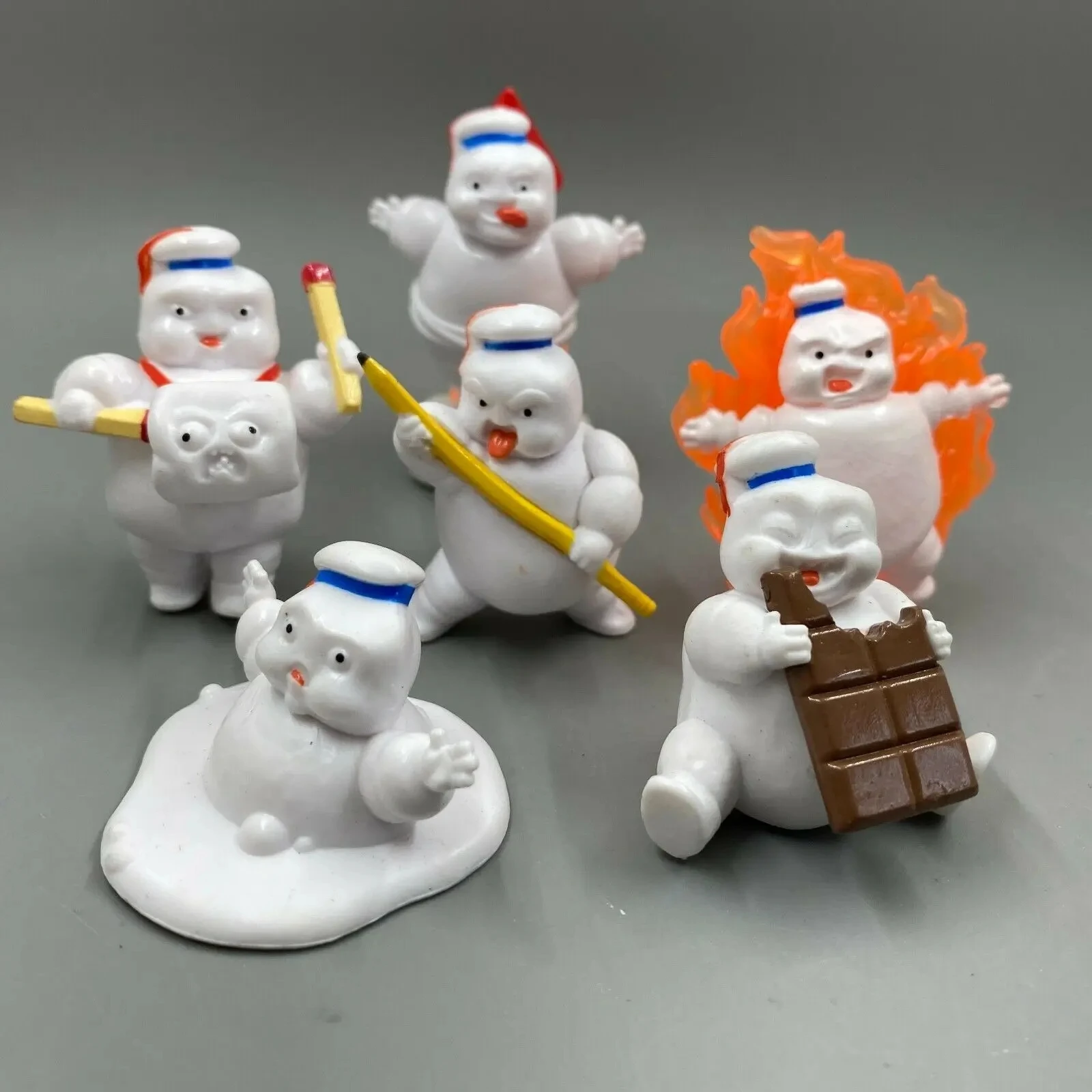 6pcs cute Vintage Ghostbusters - Vintage Collectible Items のレビューと価格
