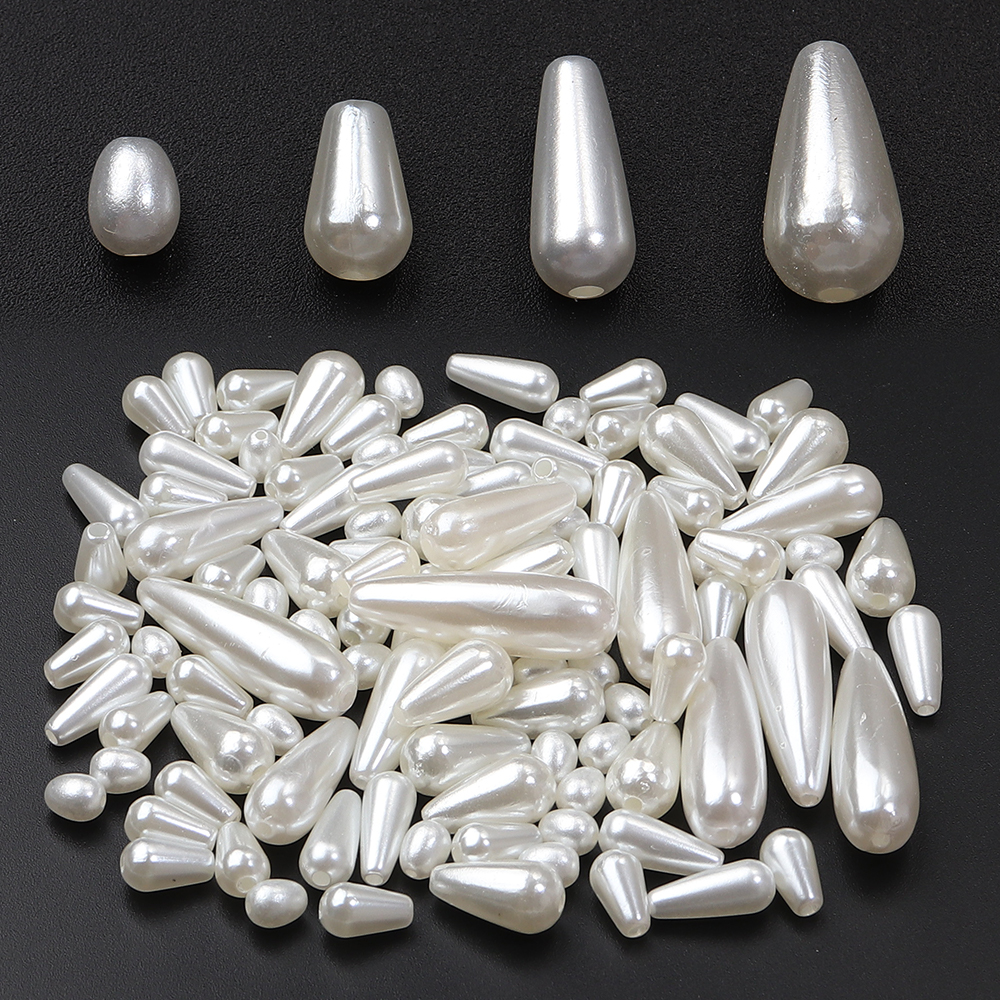 30-500pcs/lot Biege Waterdrop  - Vintage Collector のレビューと価格