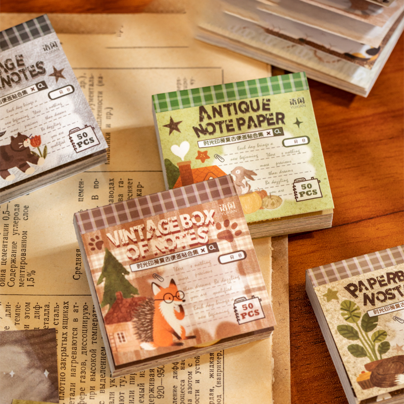 Mr. Paper 50pcs Time Letter St - Vintage Collectible Books のレビューと価格
