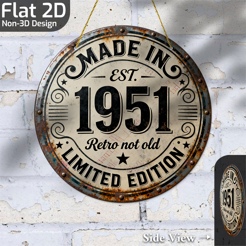 2D Flat, 1pc Vintage Metal Wal - Vintage Collectible Plates のレビューと価格