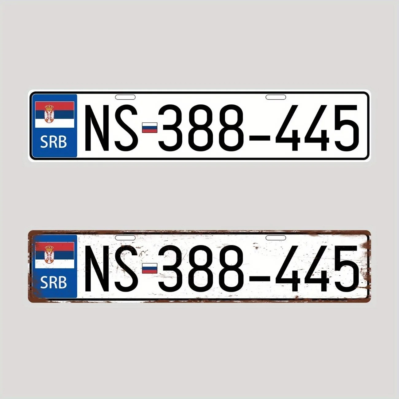 Customizable Retro Serbian Met - Vintage Collectible Plates のレビューと価格