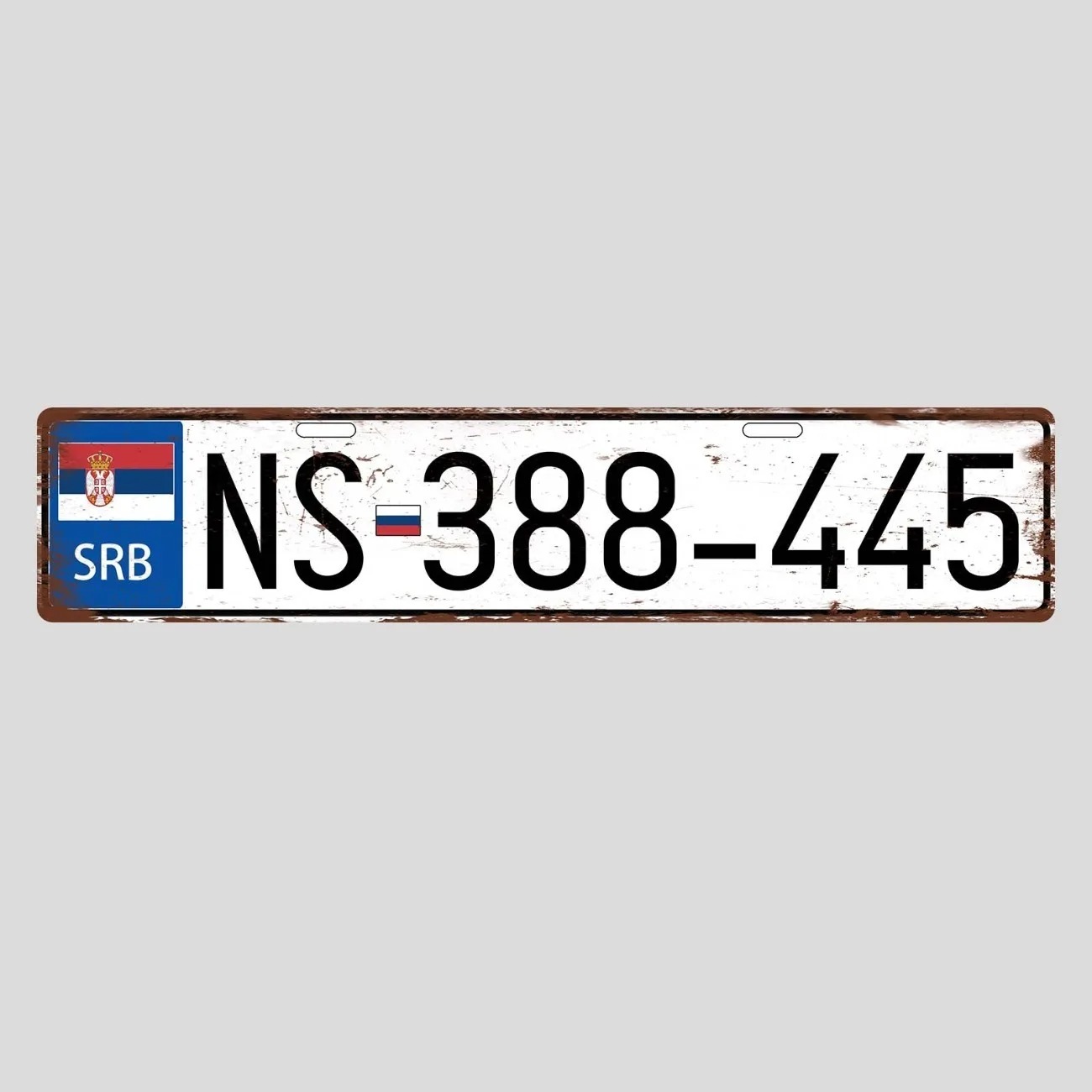 Customizable Retro Serbian Met - Vintage Collectible Plates のレビューと価格