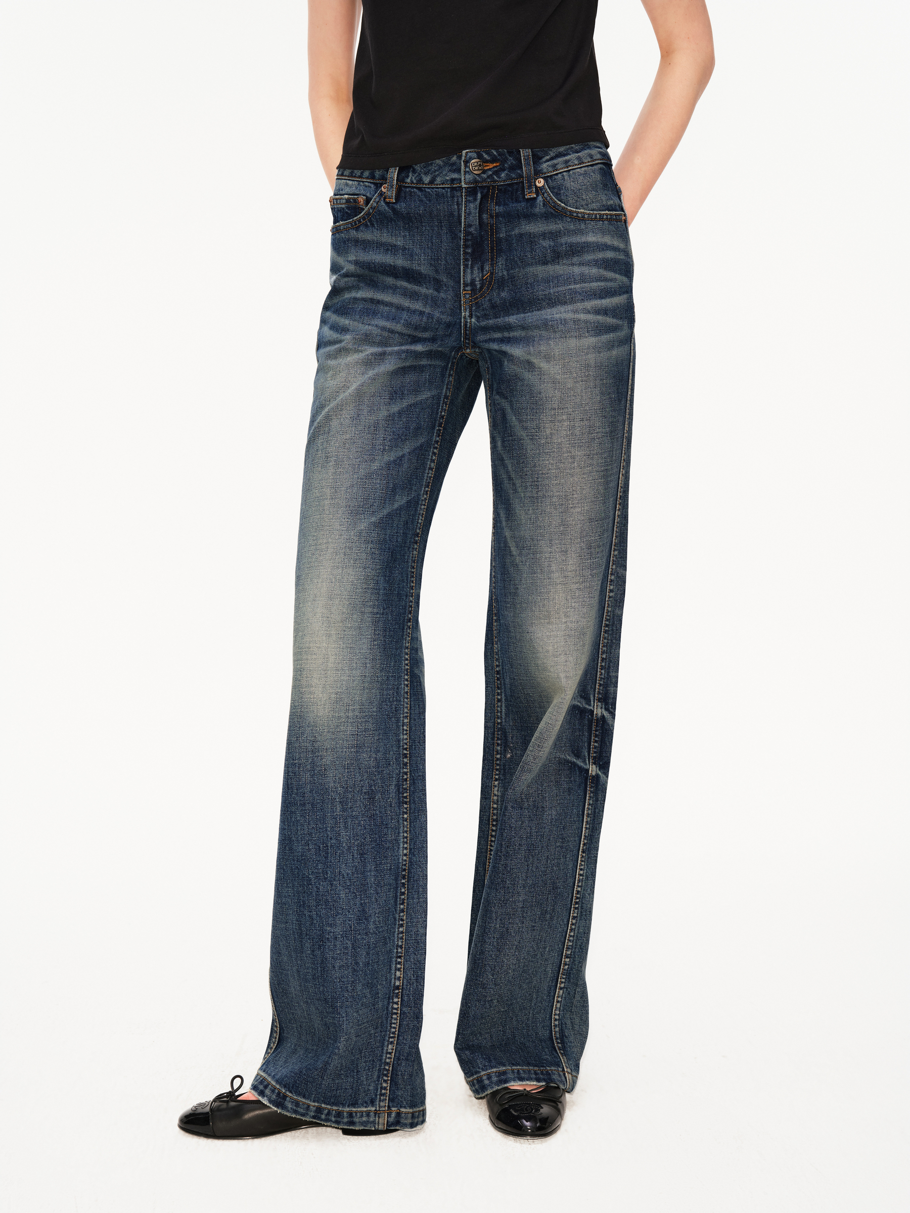 Low Waist  Denim Jeans Vintage - Vintage Collectible Guns のレビューと価格