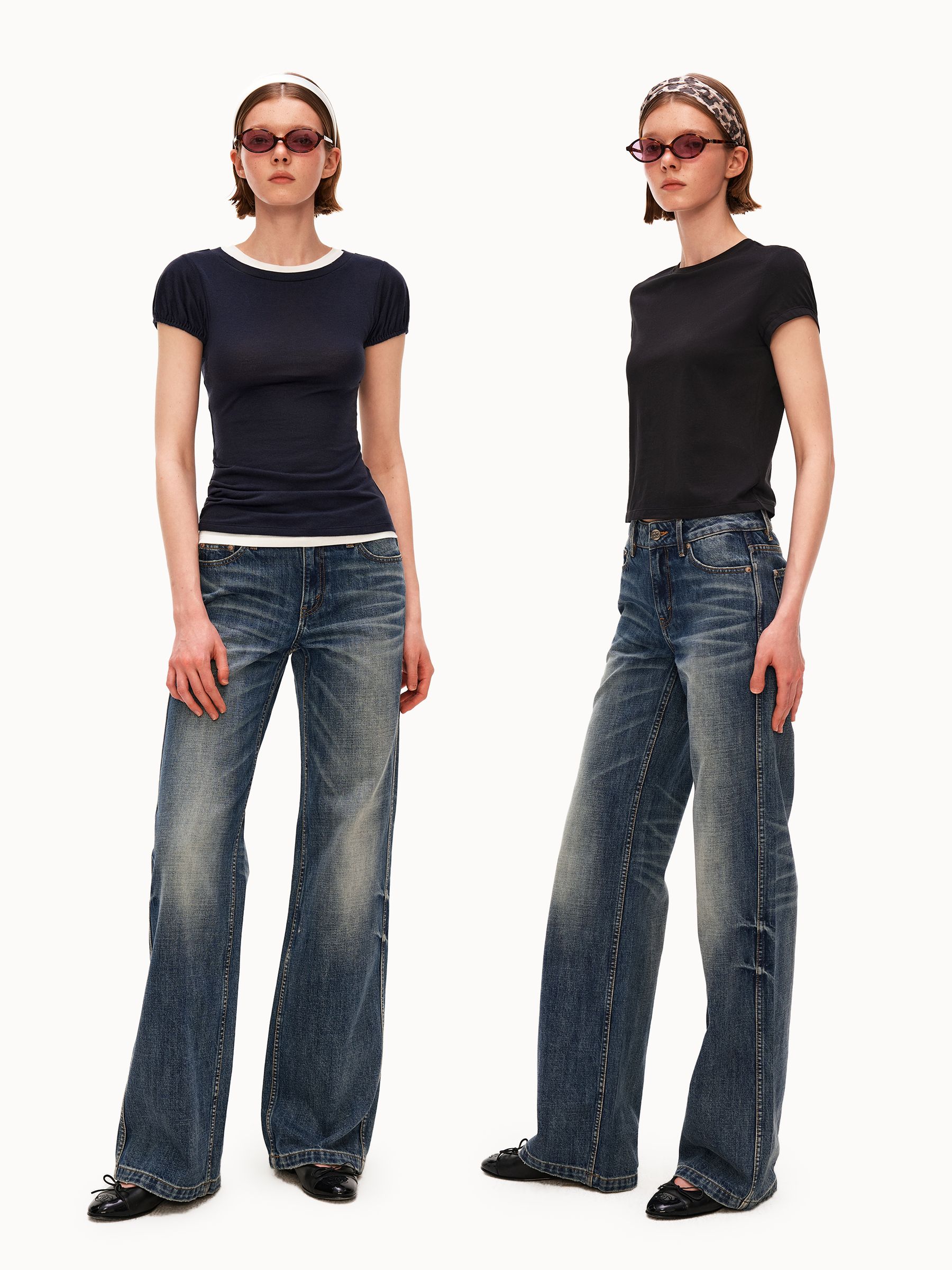 Low Waist  Denim Jeans Vintage - Vintage Collectible Guns のレビューと価格