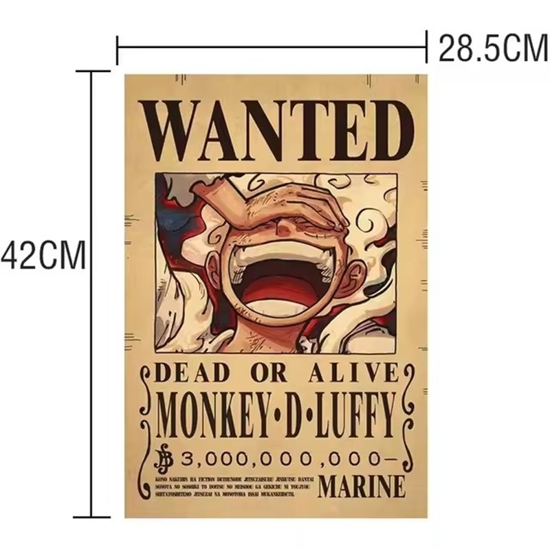 Anime One Piece Bounty Wanted  - Vintage Collectible Items のレビューと価格