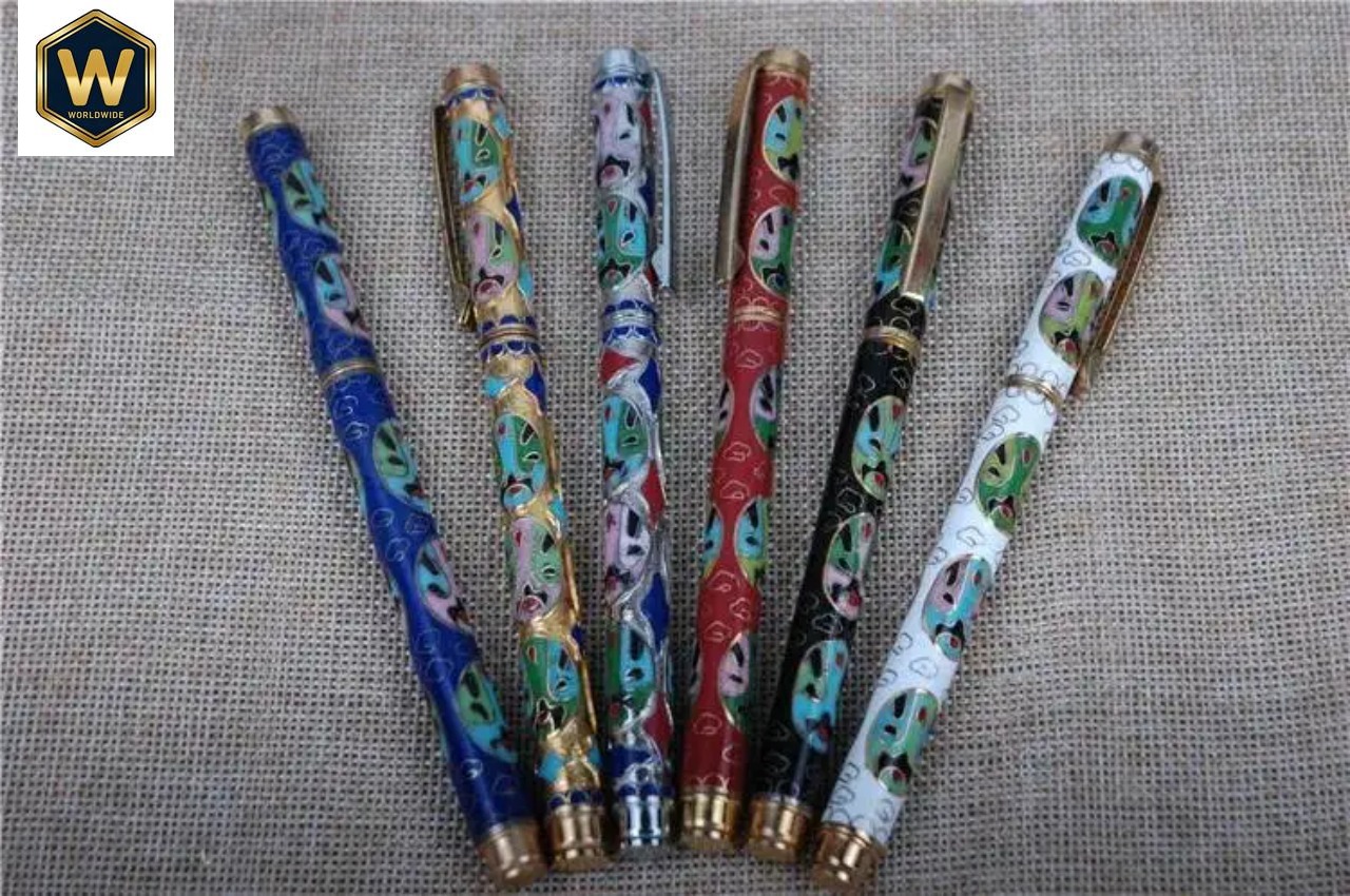 1980s Vintage Cloisonne Ballpo - Vintage Collectible Pens のレビューと価格