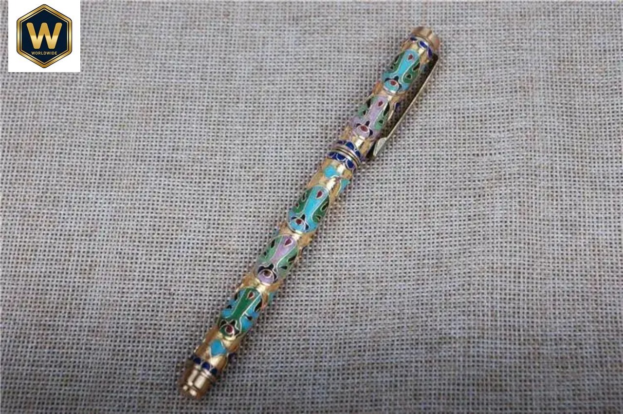 1980s Vintage Cloisonne Ballpo - Vintage Collectible Pens のレビューと価格