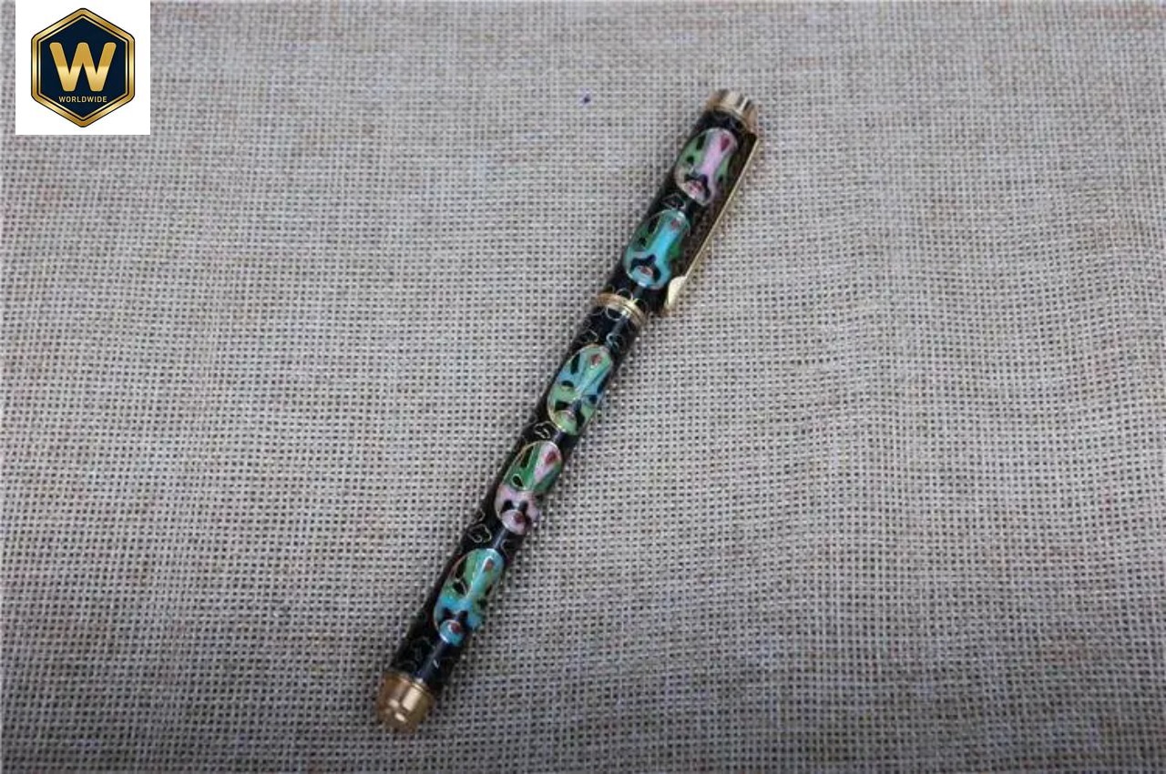 1980s Vintage Cloisonne Ballpo - Vintage Collectible Pens のレビューと価格