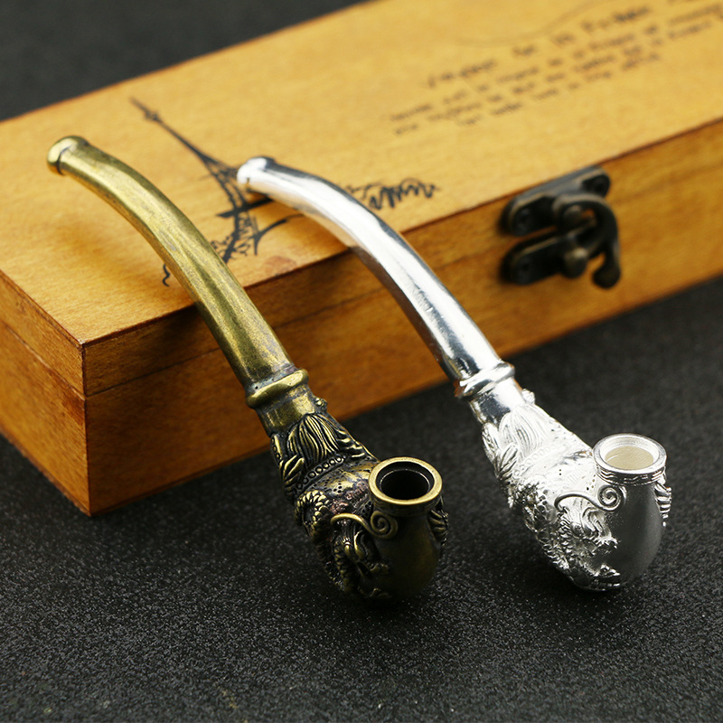 Vintage Handcrafted Pipe Handm - Vintage Collectible Furniture のレビューと価格