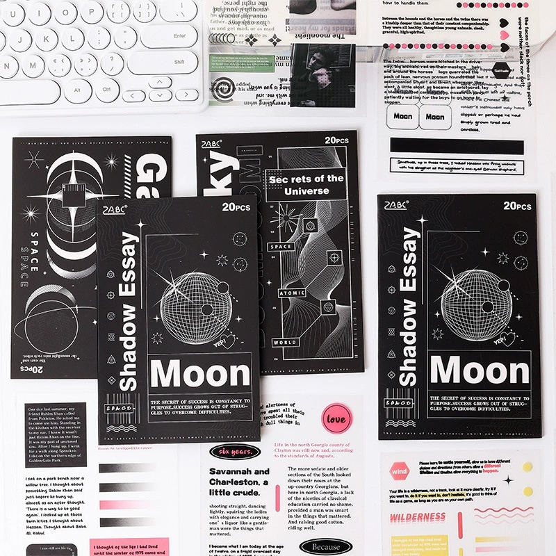 Vintage Text Sticker Book 20Pc - Vintage Collectible Books のレビューと価格