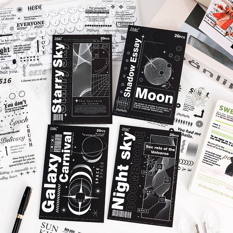 Vintage Text Sticker Book 20Pc - Vintage Collectible Books のレビューと価格