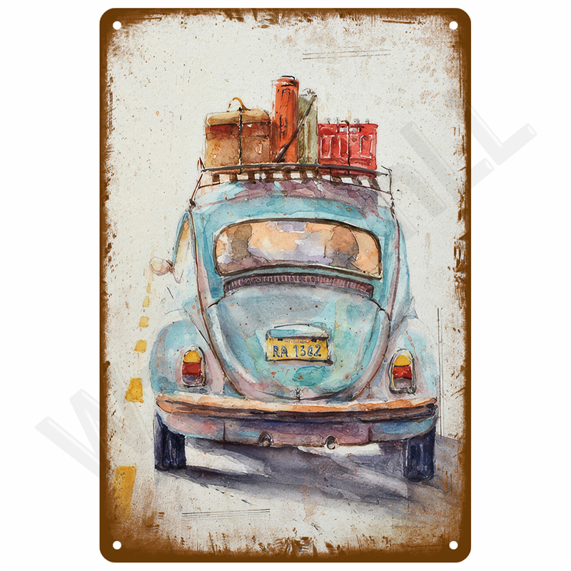 Vintage Metal Plate Tin Sign P - Vintage Item のレビューと価格