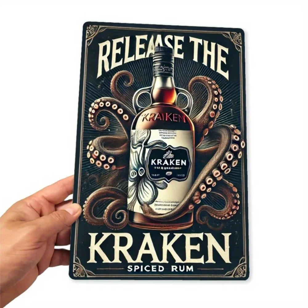Vintage Kraken Spiced Rum Meta - Vintage Collectible Plates のレビューと価格