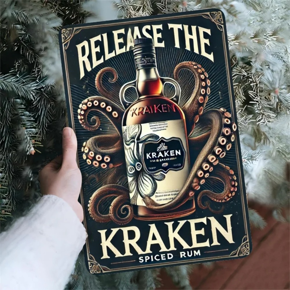 Vintage Kraken Spiced Rum Meta - Vintage Collectible Plates のレビューと価格