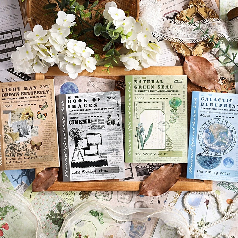 40 Sheets Illustrated Light Sh - Vintage Collectible Books のレビューと価格