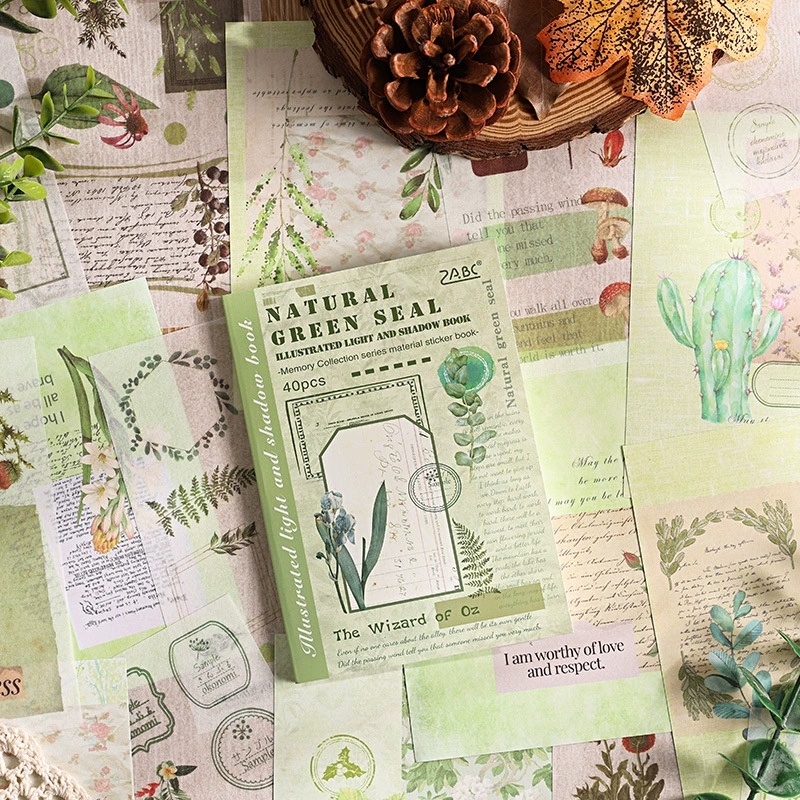 40 Sheets Illustrated Light Sh - Vintage Collectible Books のレビューと価格