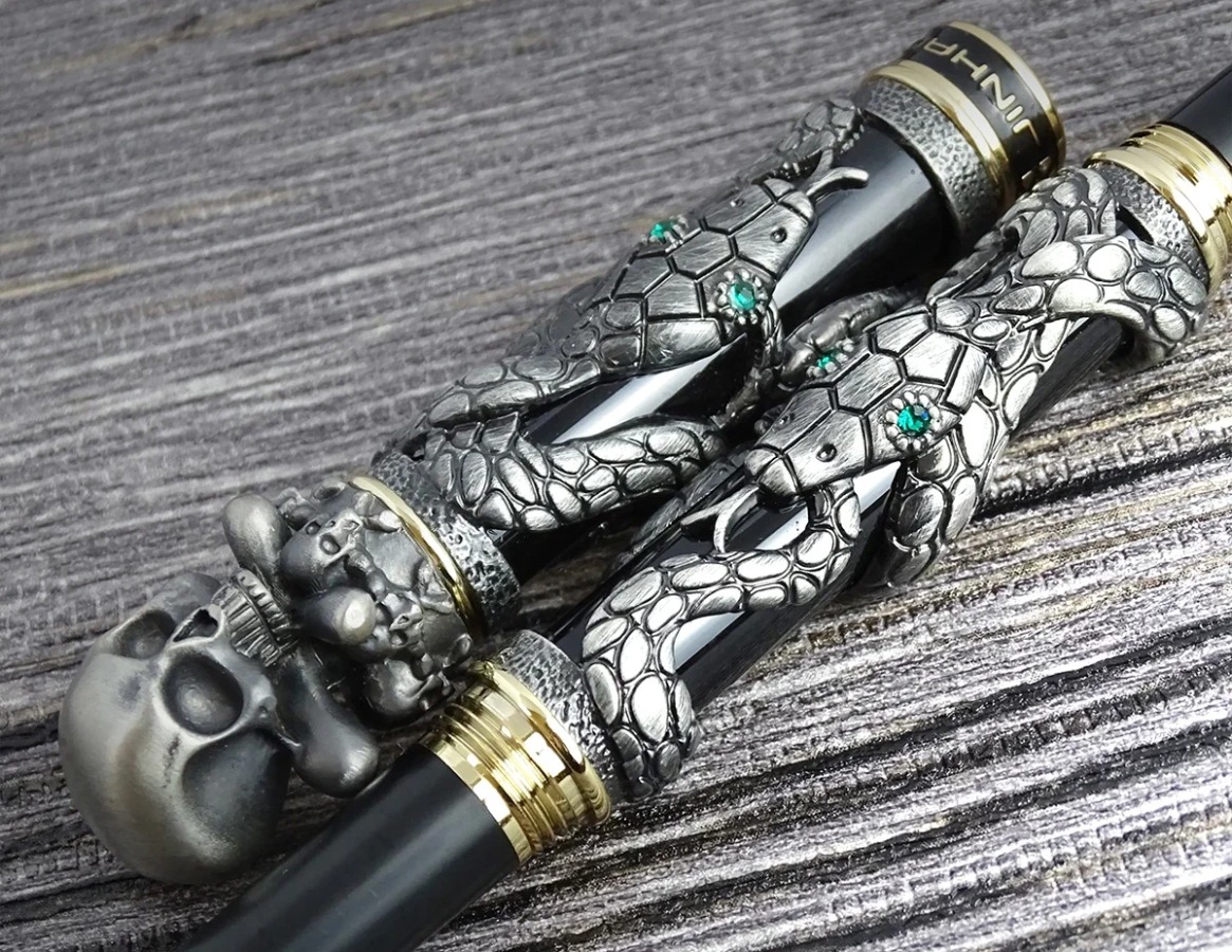 For Jinhao Metal Vintage Rolle - Vintage Collectible Pens のレビューと価格
