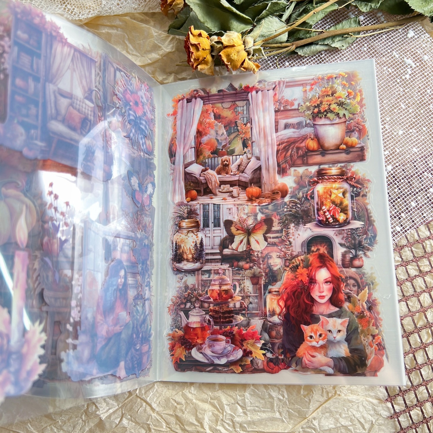 20Sheets Vintage PET Stickers  - Vintage Collectible Books のレビューと価格